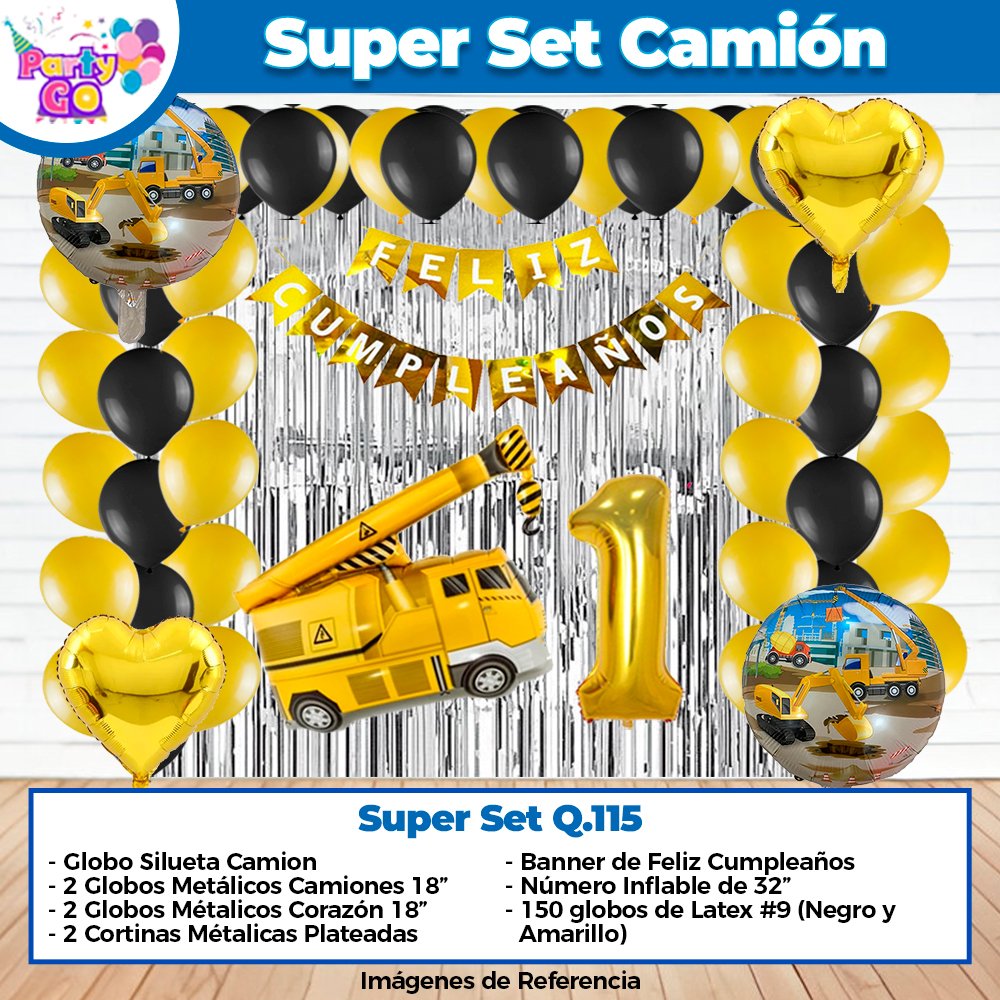 Super set de Decoración Grúa