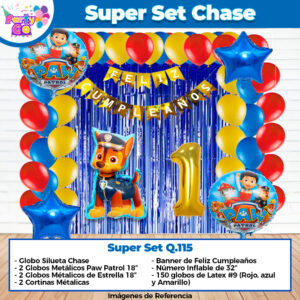 Super set de Decoración Chase
