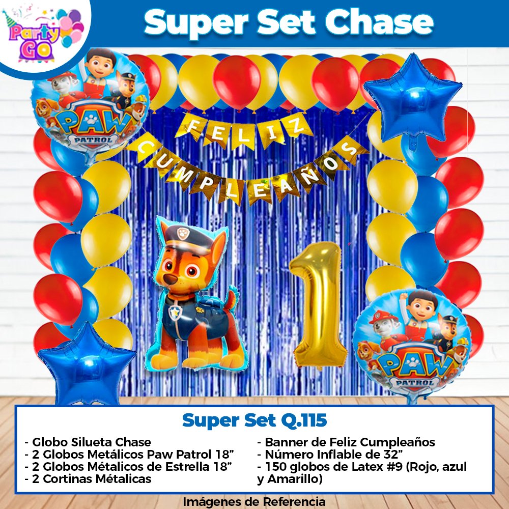 Super set de Decoración Chase