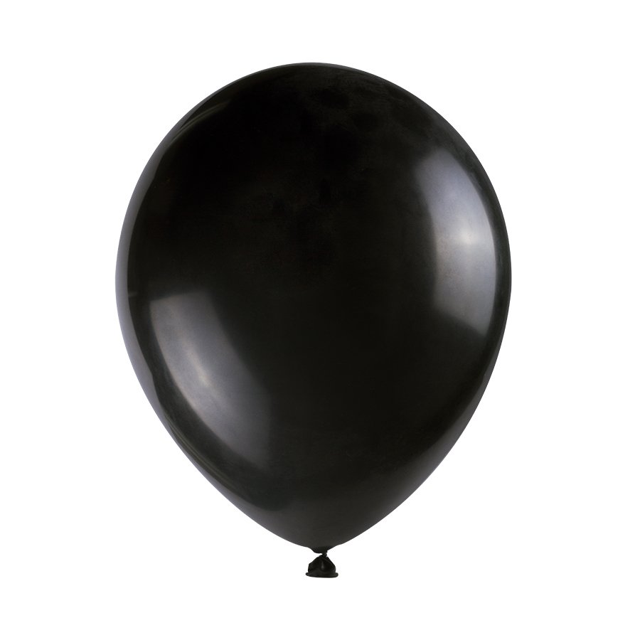 Globo Palmerito #9 Estándar Negro 100 uds