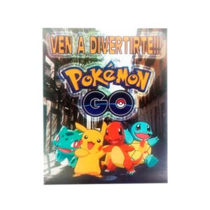 Invitaciones Temáticas Pokémon 10 uds