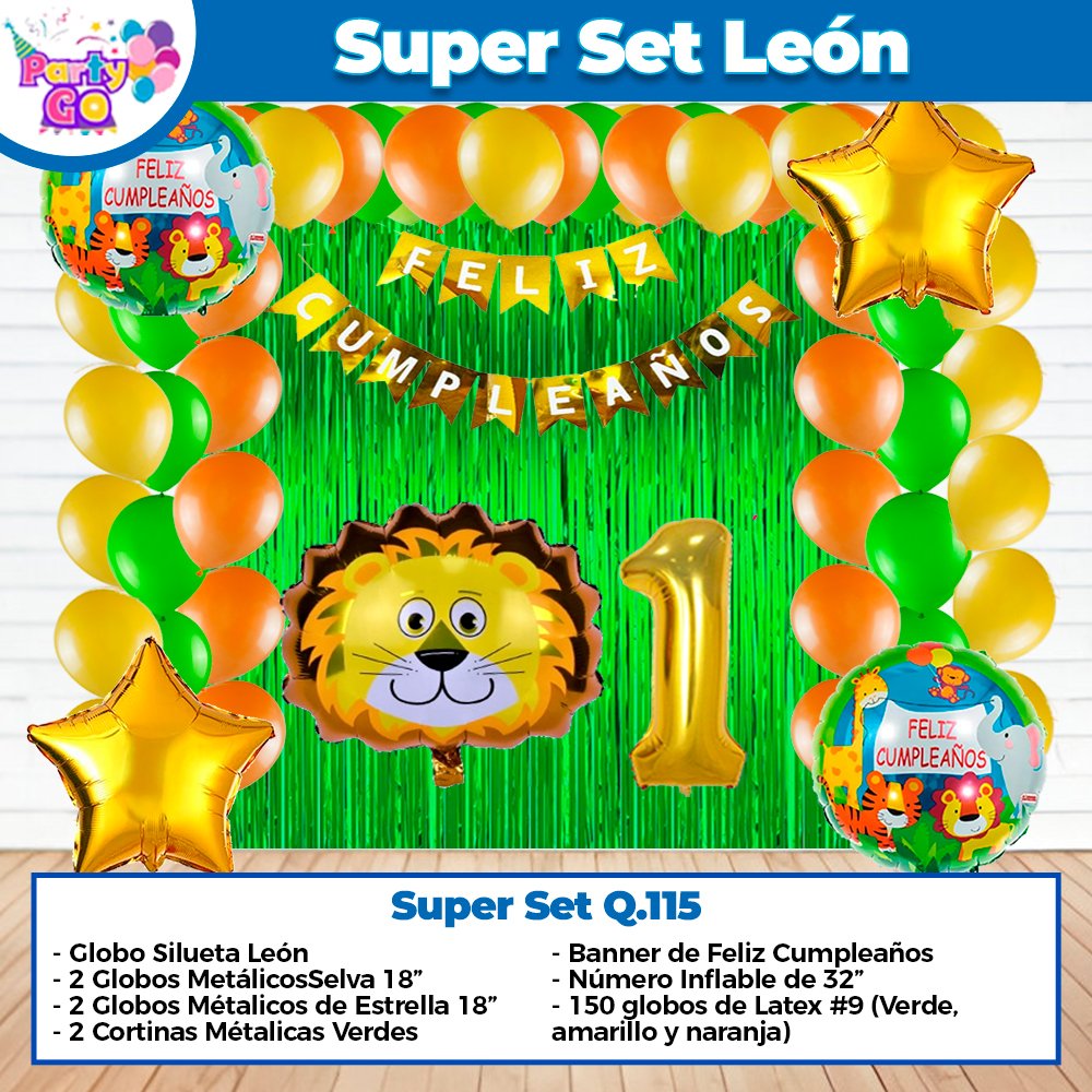 Super Set De Decoración León