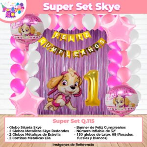 Super Set De Decoración Skye