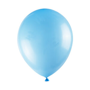 Globo Palmerito #9 Nacarado Celeste 100 uds