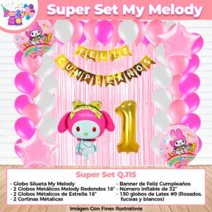Super Set De Decoración My Melody