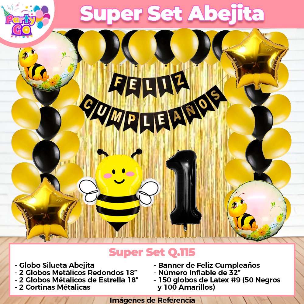 Super Set De Decoración Abejita