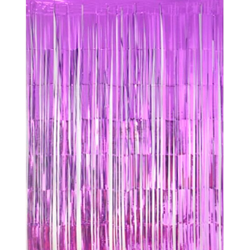 Cortinas Metálicas Para Fiestas - Lila