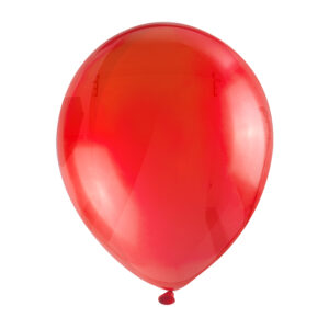 Globo Palmerito #12 Nacarado Rojo 100 uds