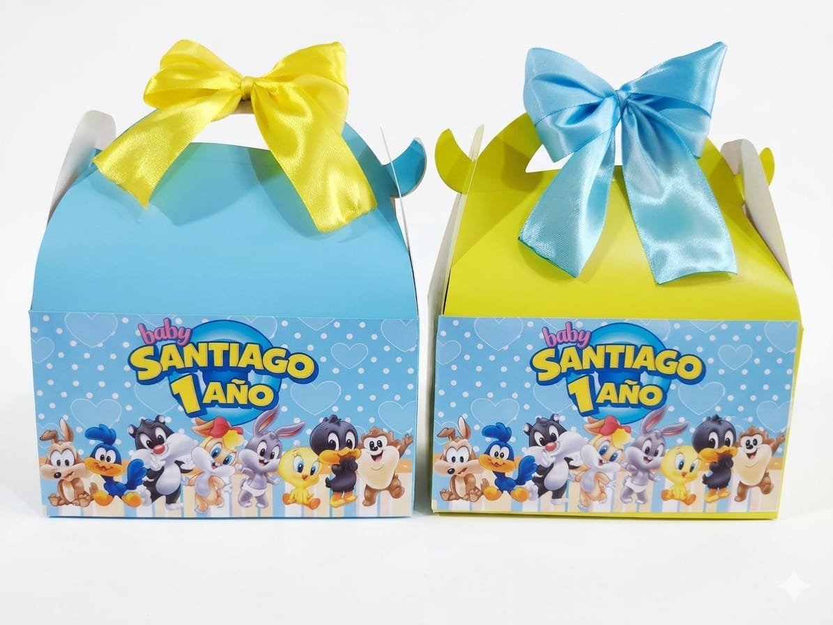 Cajitas-Sorpresa Tipo Lonchera Personalizadas 12 uds - Imagen 6