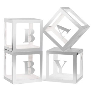 Cajas de Acetato BABY Blancas