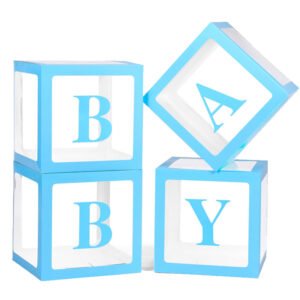 Cajas de Acetato BABY Celestes