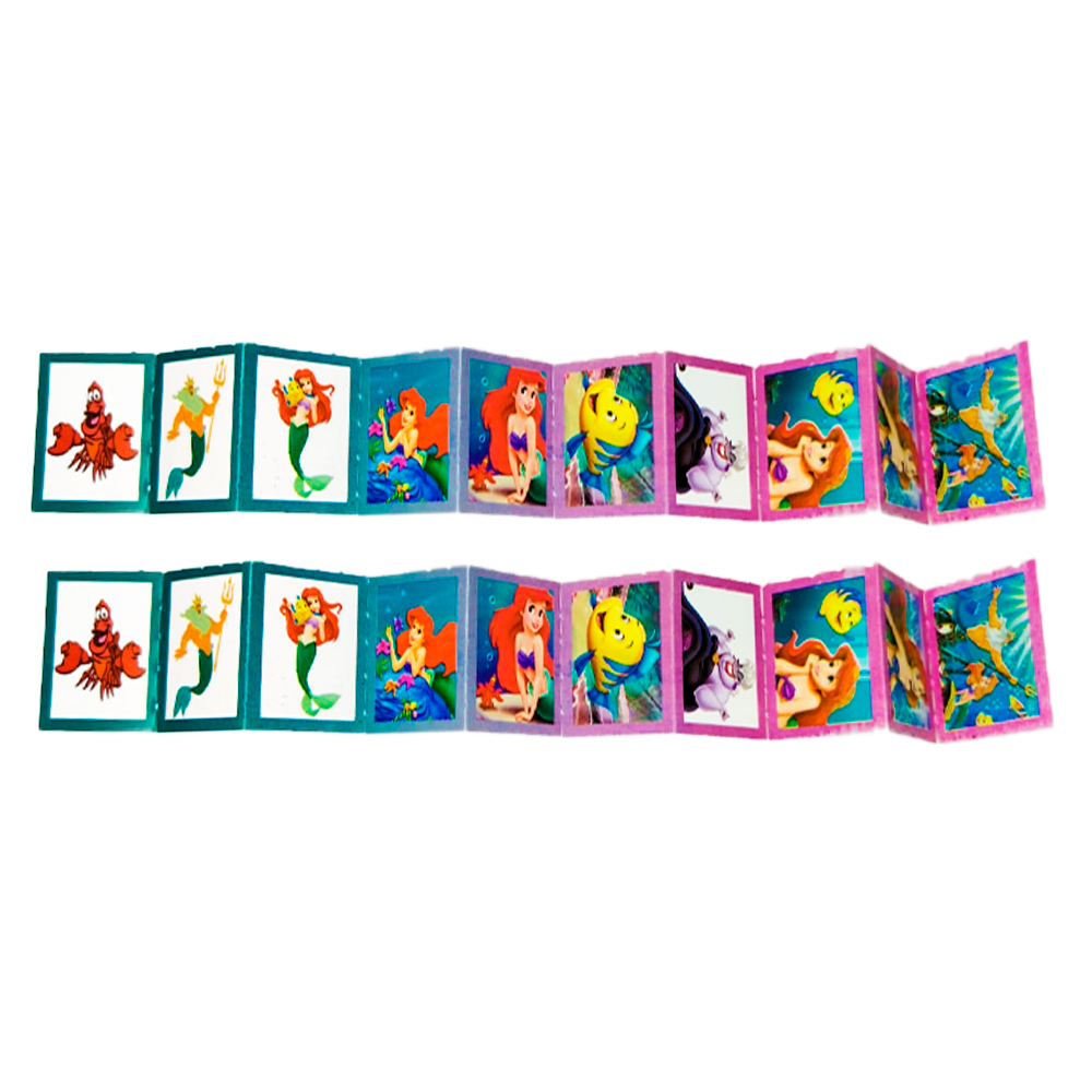 Juegos de Memoria Para Sorpresas Ariel Sirenita 12 uds - Imagen 4
