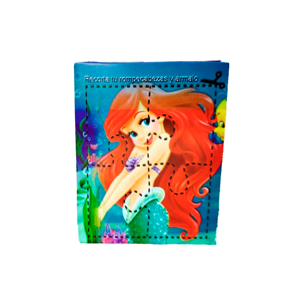 Juegos de Memoria Para Sorpresas Ariel Sirenita 12 uds - Imagen 3