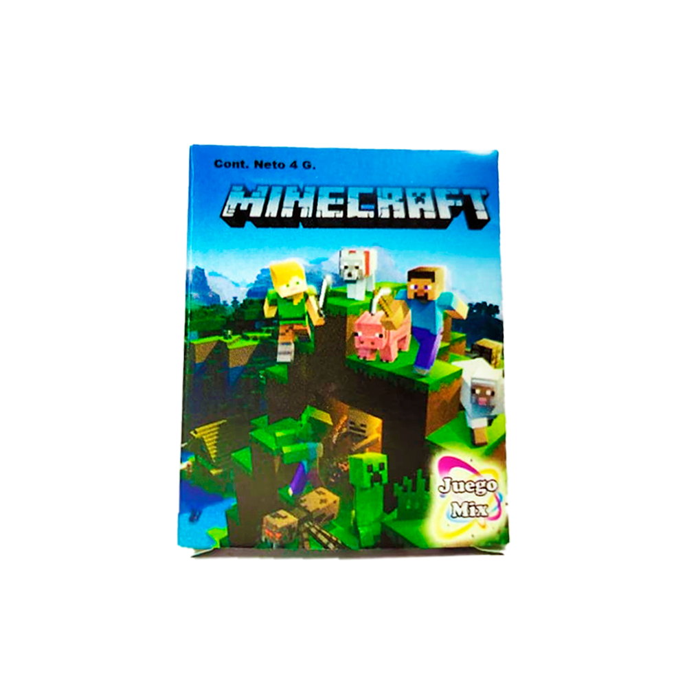 Juegos de Memoria Para Sorpresas Minecraft 12 uds - Imagen 2