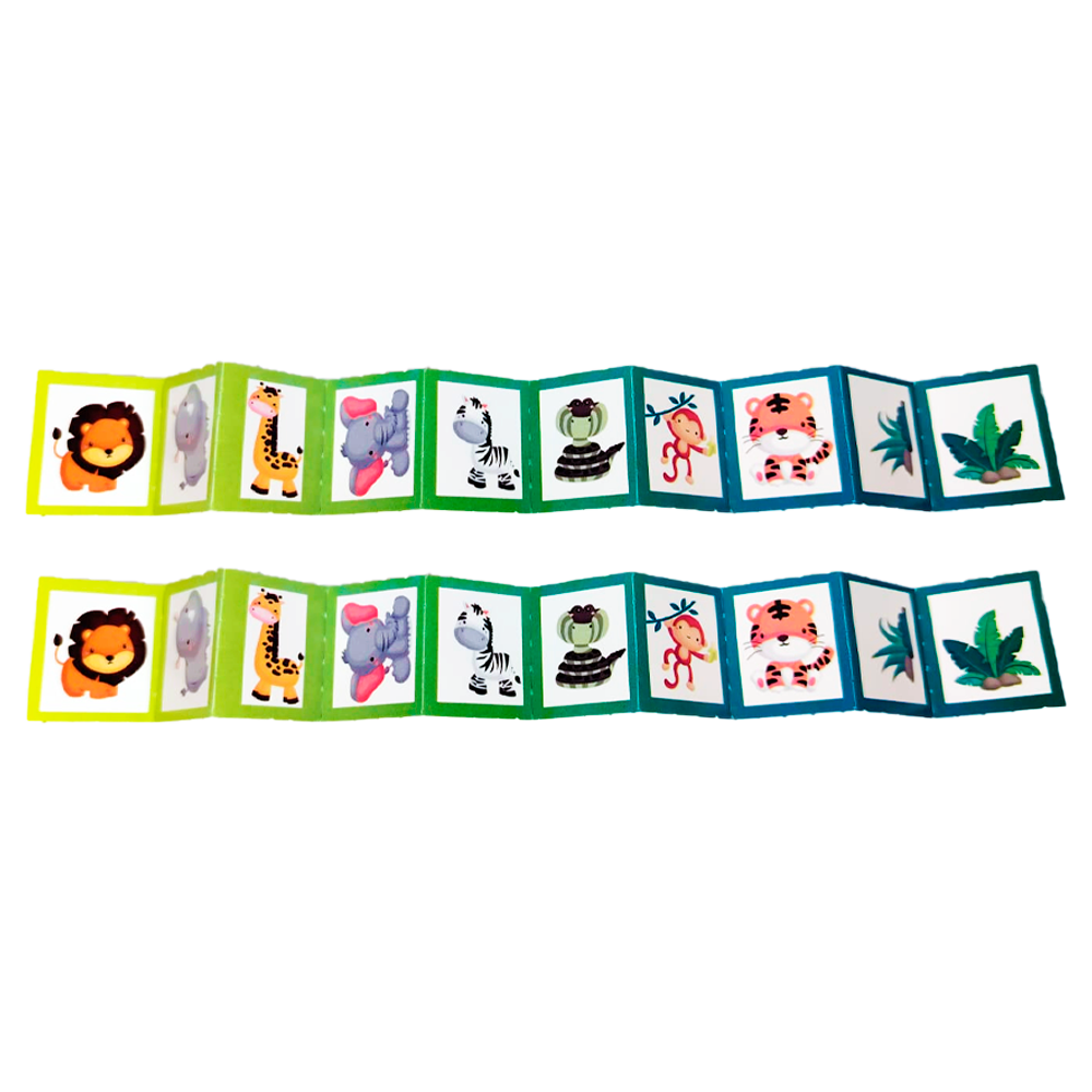 Juegos de Memoria Para Sorpresas Safari 12 uds - Imagen 4