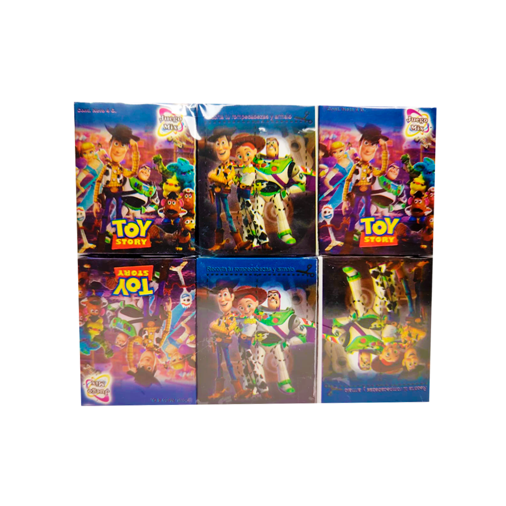 Juegos de Memoria Para Sorpresas Toy Story 12 uds