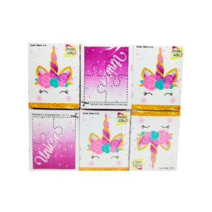 Juegos de Memoria Para Sorpresas Unicornio 12 uds