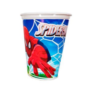 Vasos Temáticos Spiderman 10 uds