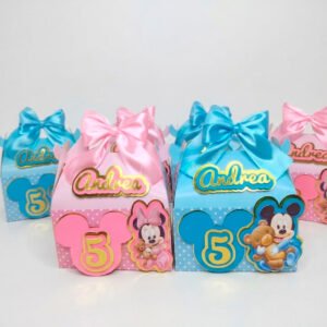 Cajitas Sorpresa 3D Personalizadas Premium 12 uds