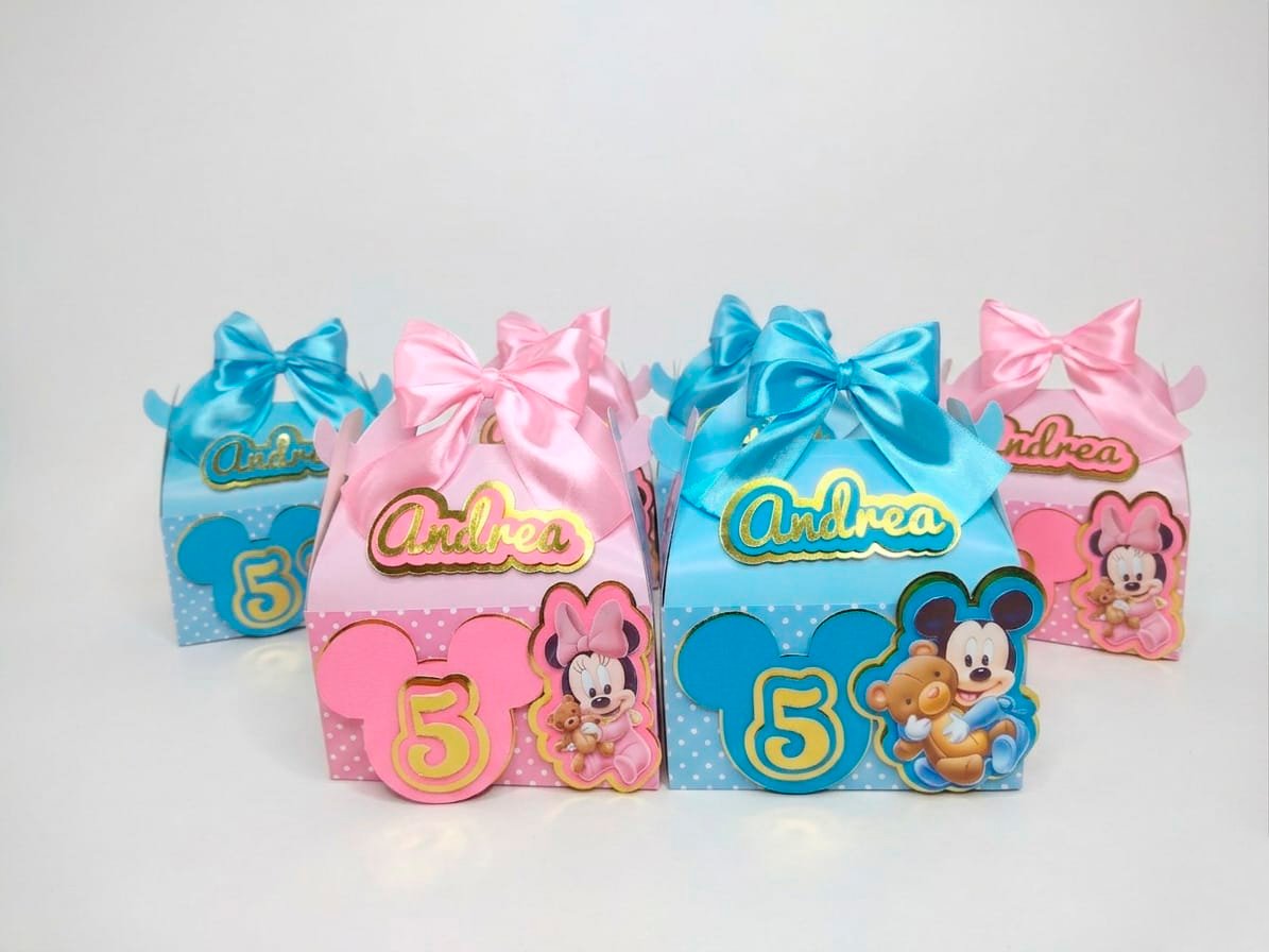 Cajitas Sorpresa 3D Personalizadas Premium 12 uds