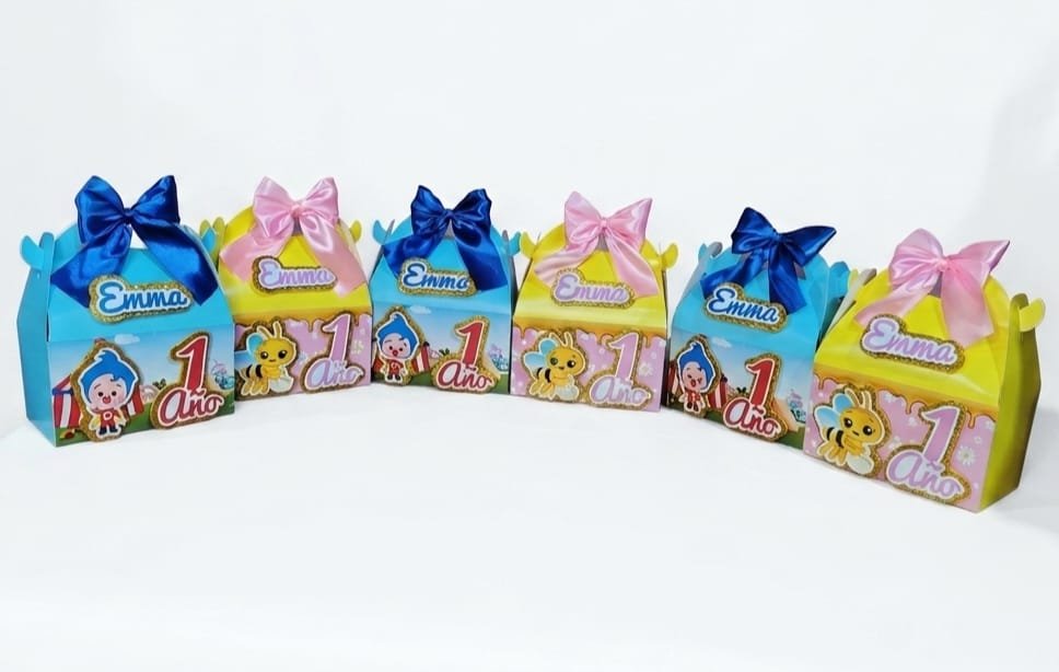 Cajitas Sorpresa 3D Personalizadas 12 uds - Imagen 2