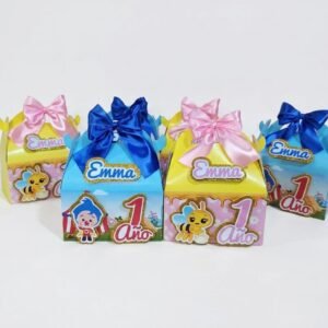 Cajitas Sorpresa 3D Personalizadas 12 uds